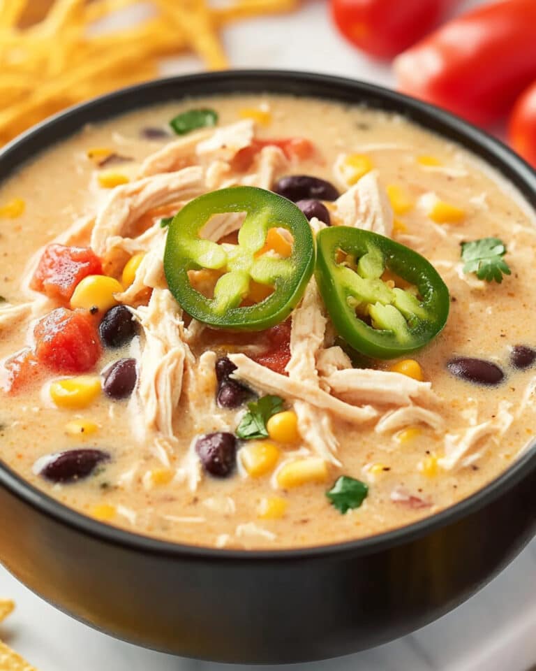 Creamy Chicken Tortilla Soup Recipe