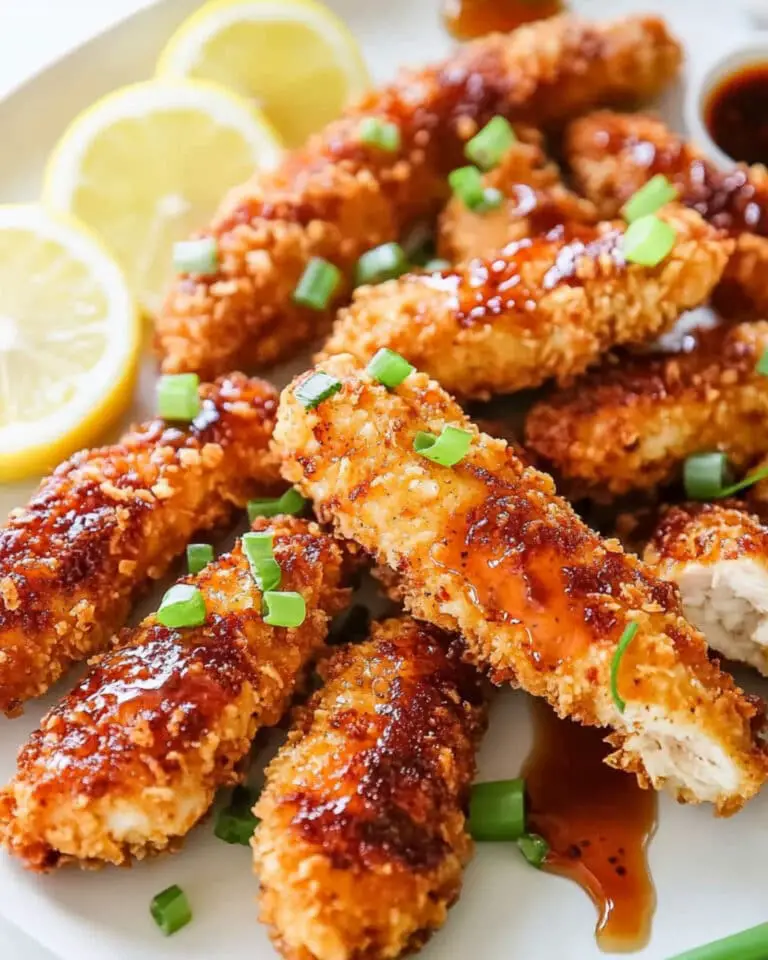 Asian Glazed Chicken Fingers Recipe