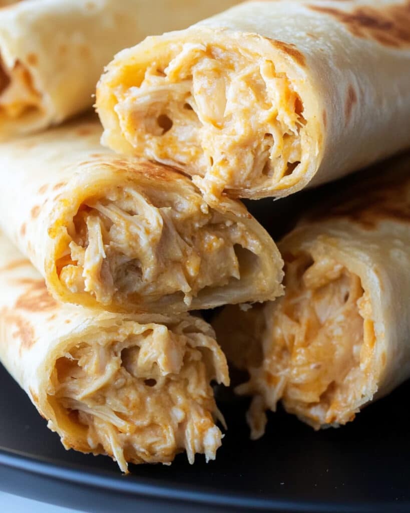 Baked Chicken Flautas Recipe