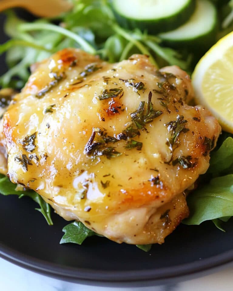 Baked Greek Lemon Chicken Recipe