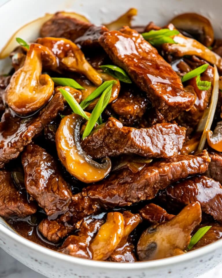 Beef Mushroom Stir Fry Recipe