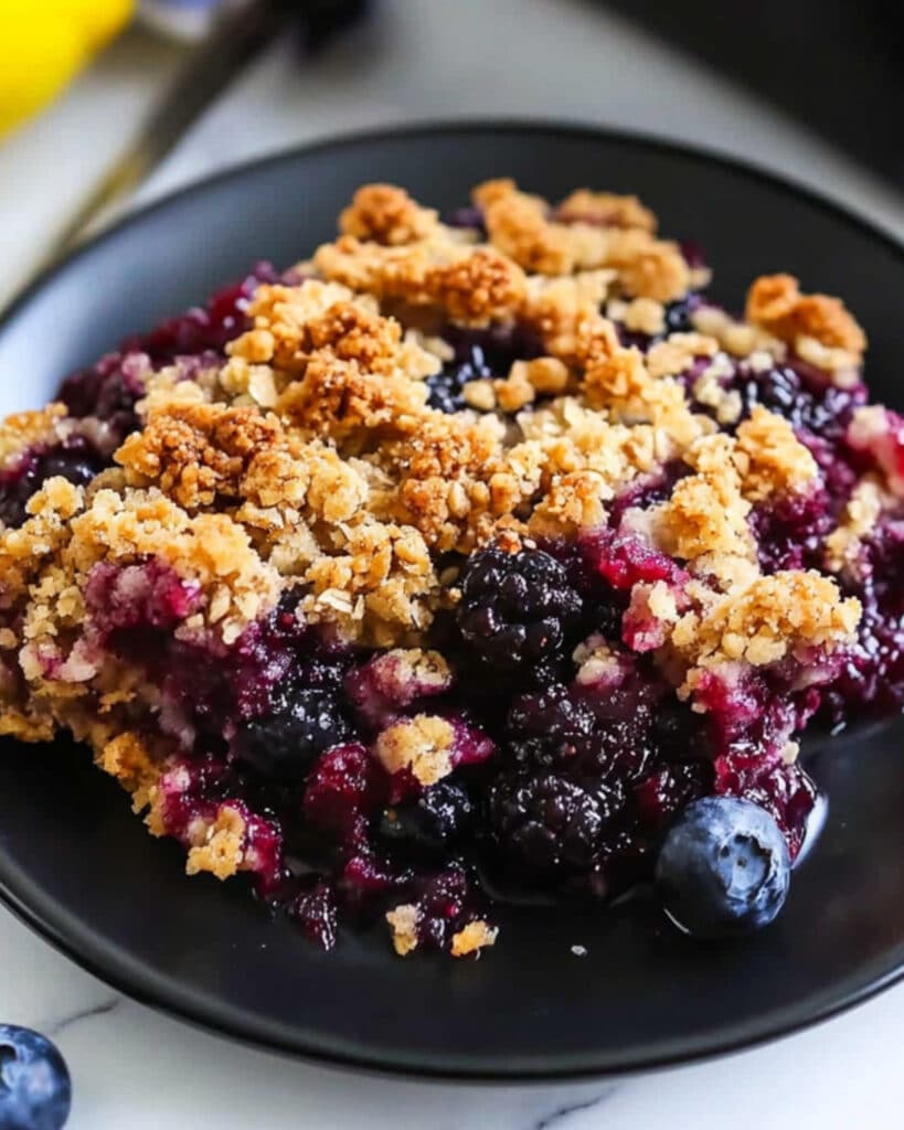 Blueberry Lemon Dump Cake Recipe