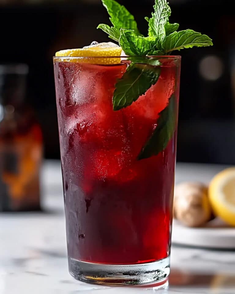 Cherry-Berry Iced Tea Recipe