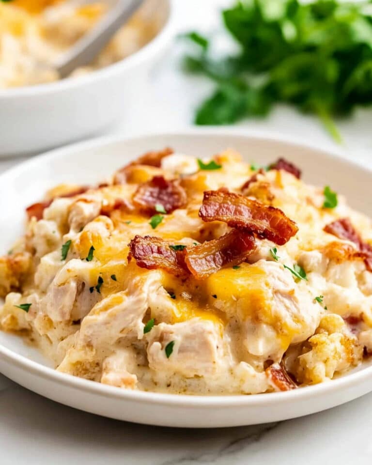 Chicken Bacon Ranch Casserole Recipe