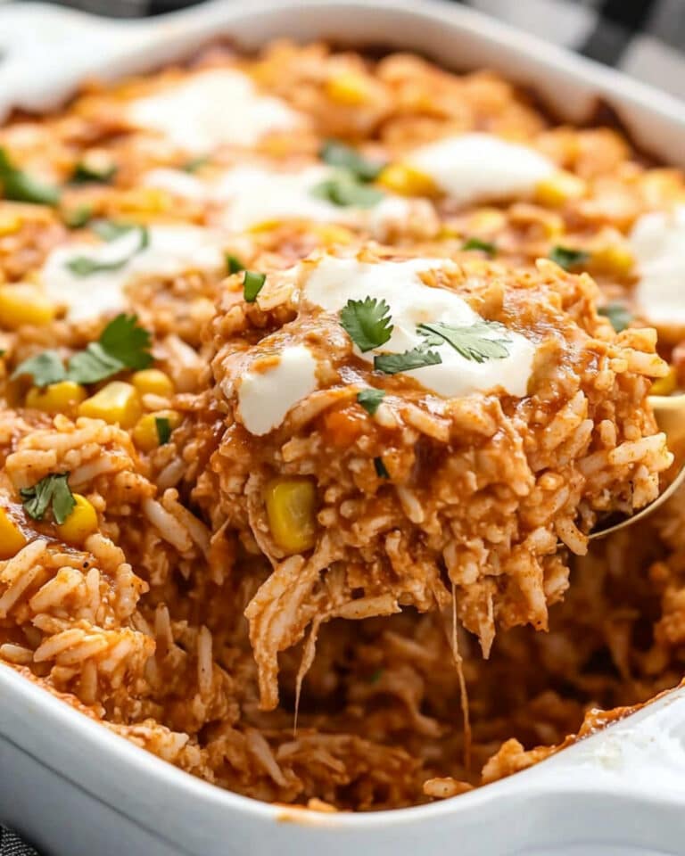 Chicken Enchilada Rice Casserole Recipe