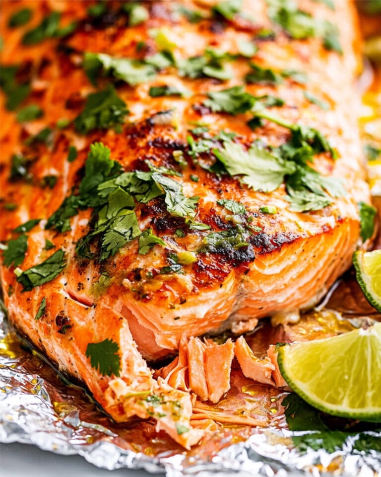 Cilantro Lime Salmon Recipe