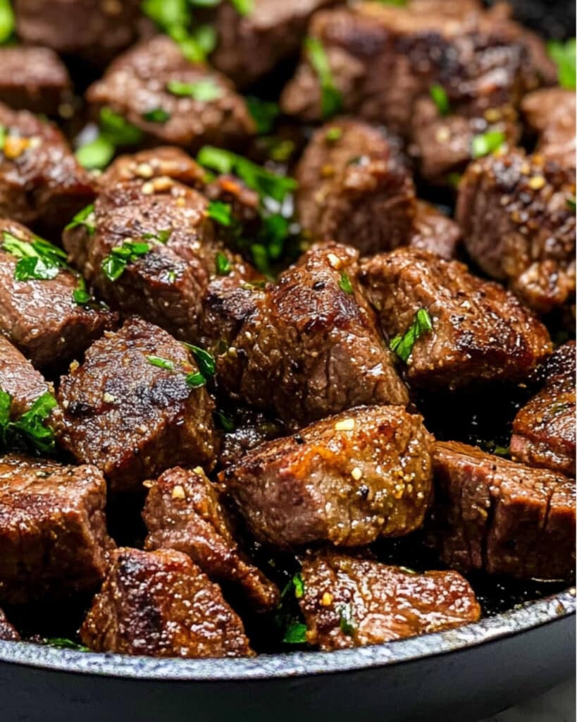 Garlic Butter Steak Bites Recipe