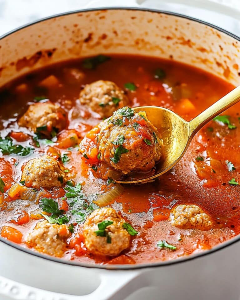 Italian Meatball Soup Recipe