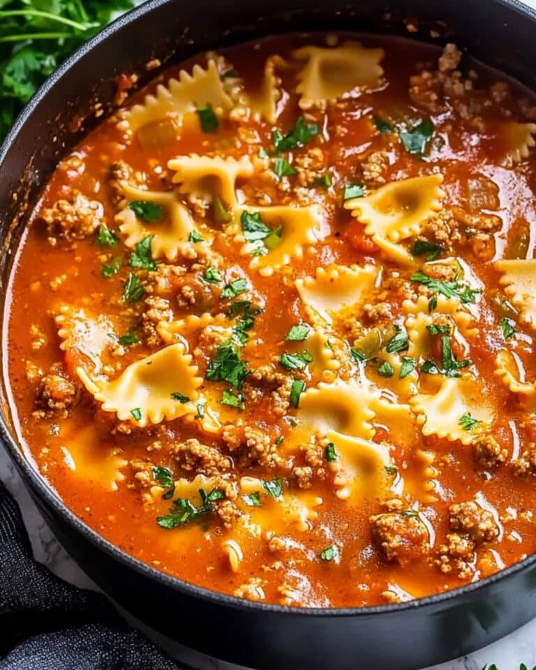 Lasagna Soup Recipe