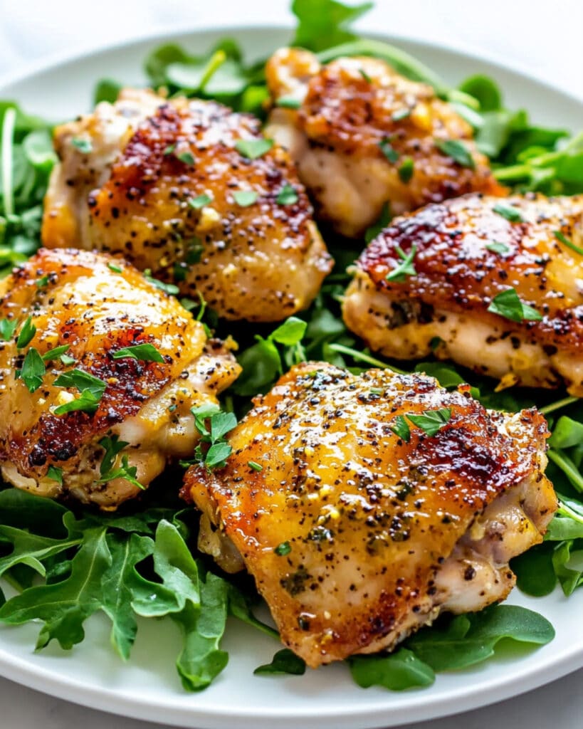 Oven Baked Chicken Thighs Recipe