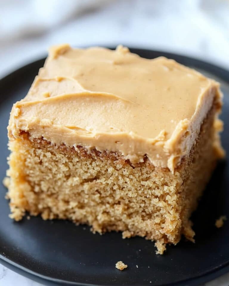 Peanut Butter Cake Recipe