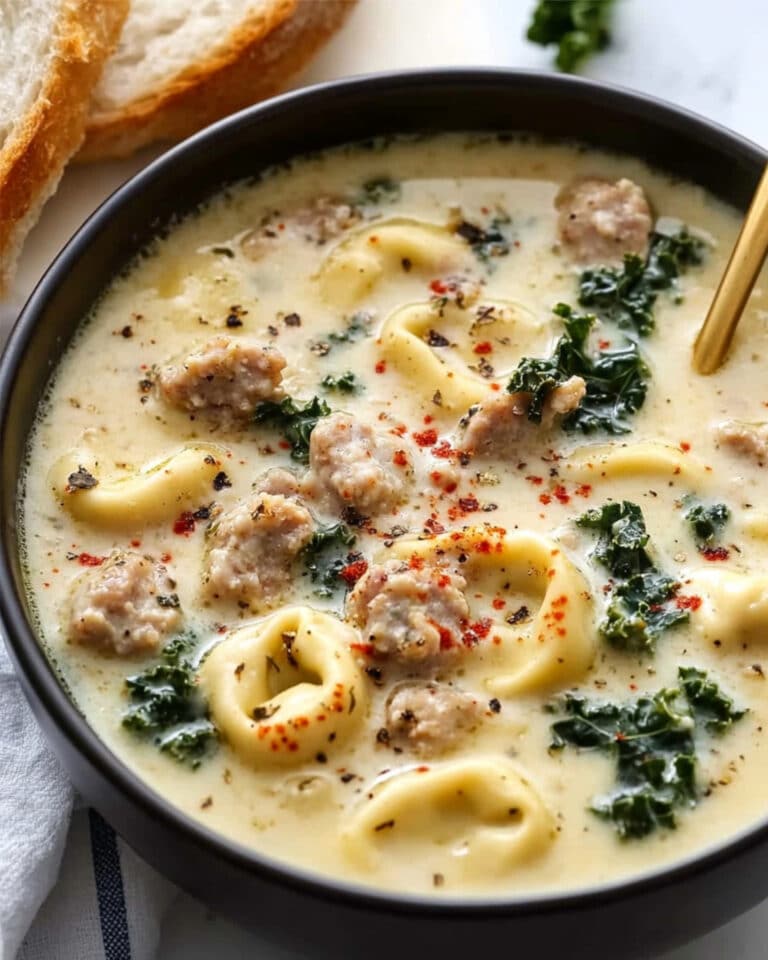 Sausage Tortellini Soup Recipe