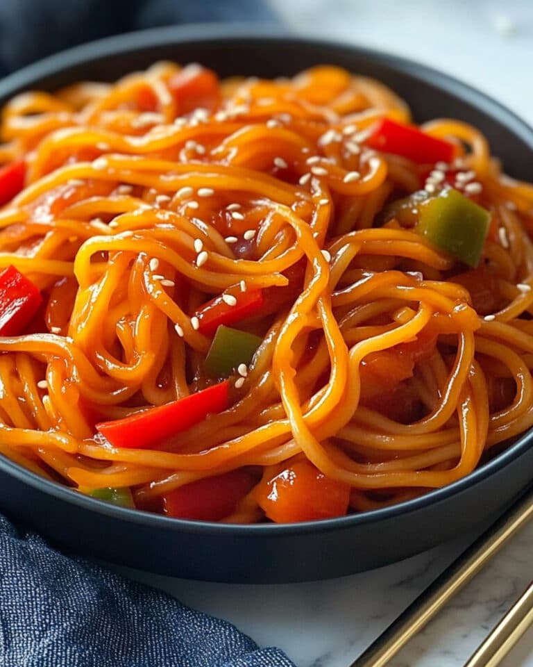 Sweet and Sour Noodles Recipe