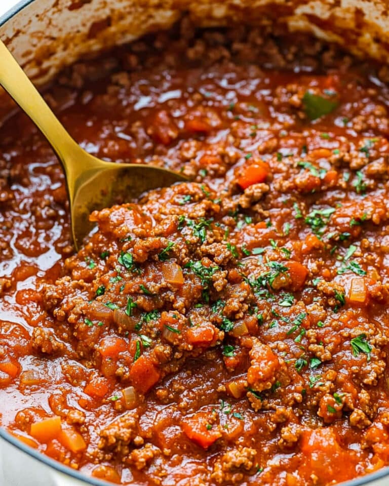 The Best Meat Sauce Recipe