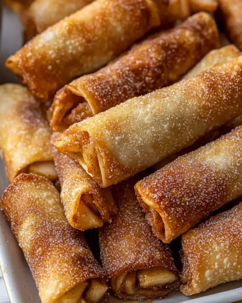 Apple Pie Egg Rolls Recipe