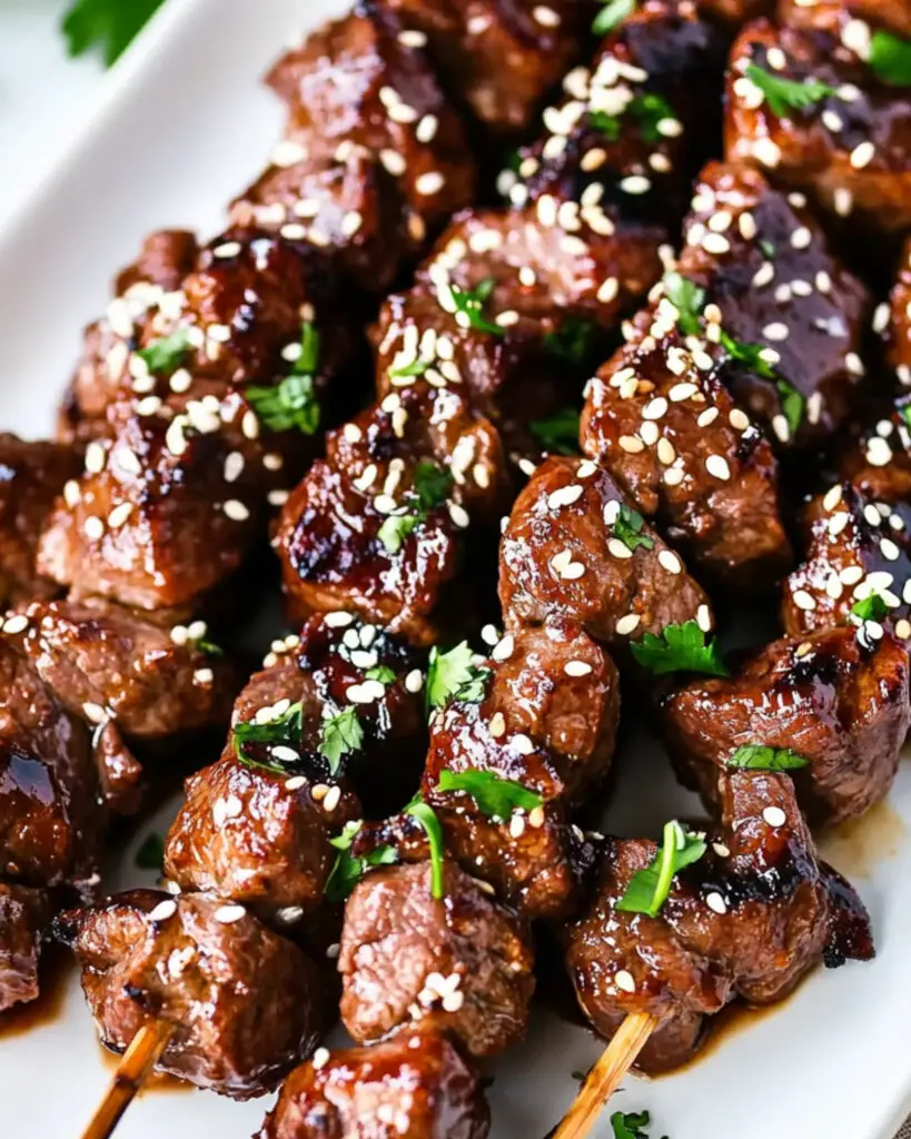 Beef Teriyaki Skewers Recipe