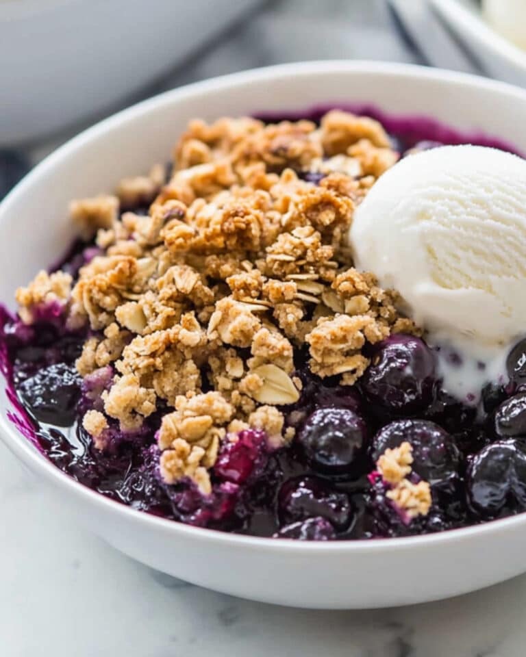 Blueberry Crisp Recipe