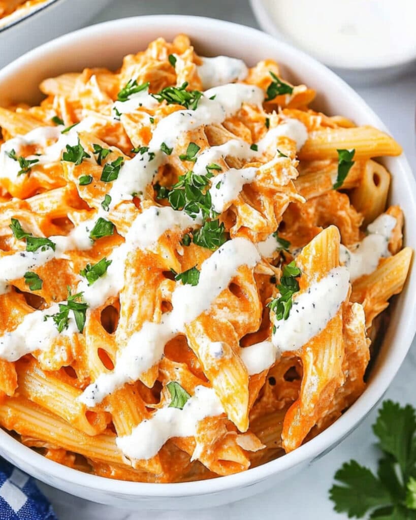 Buffalo Chicken Pasta Recipe