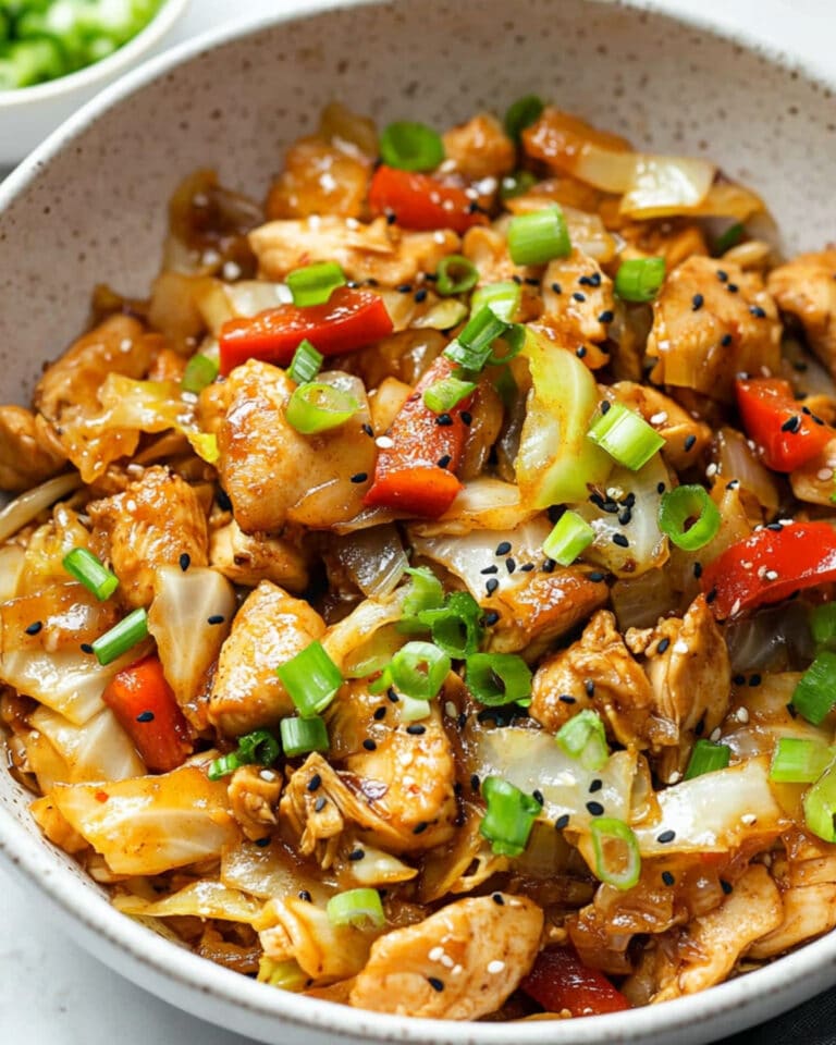 Chicken Cabbage Stir Fry Recipe