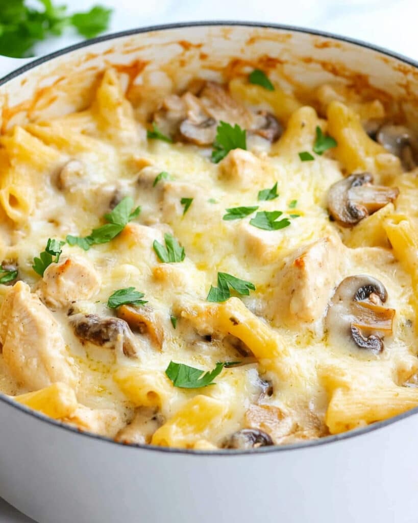 Chicken Marsala Casserole Recipe