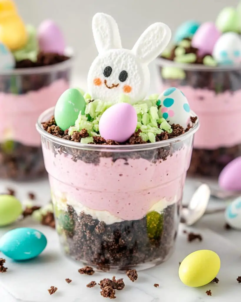 Easter Dirt Cups Recipe