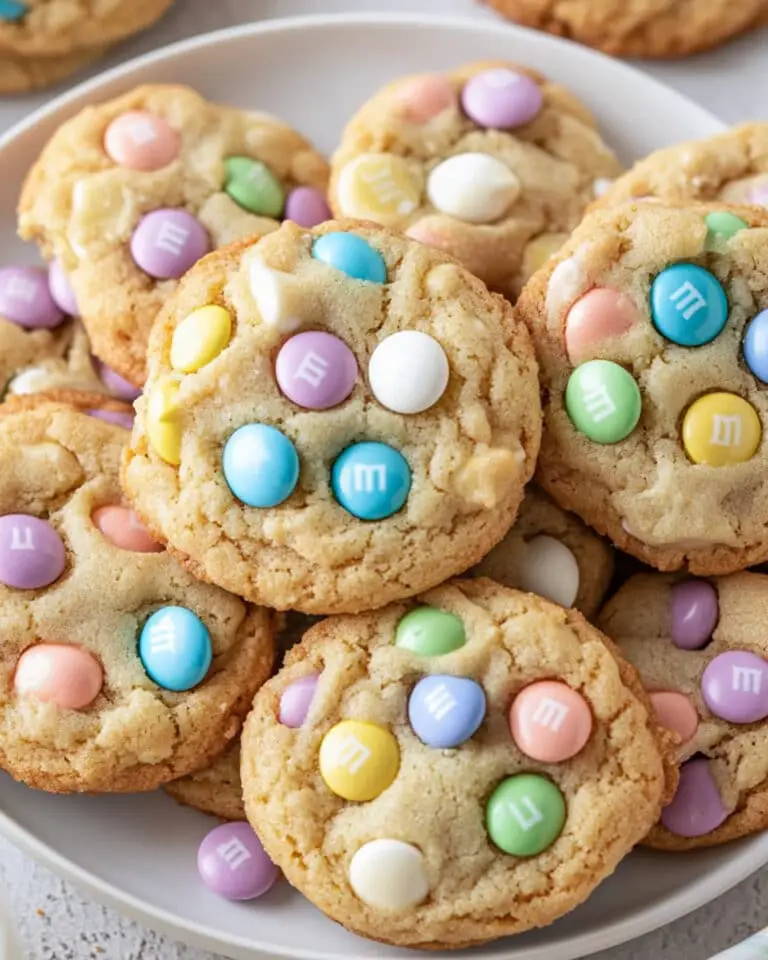 Easter M&M Cookies Recipe