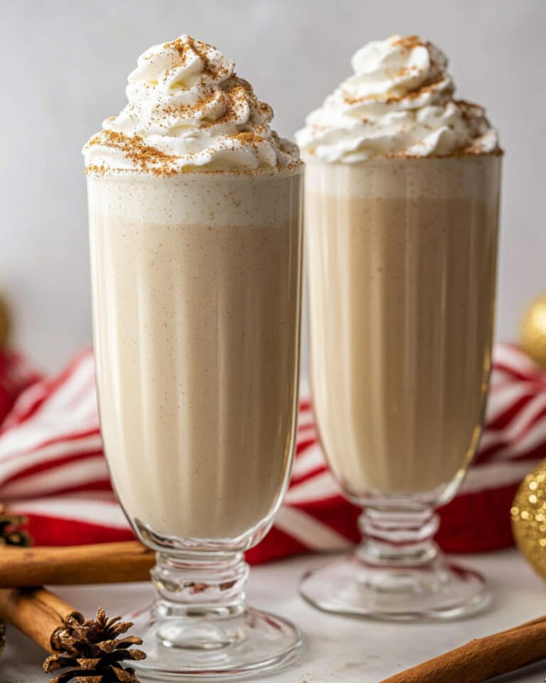 Eggnog Milkshake Recipe