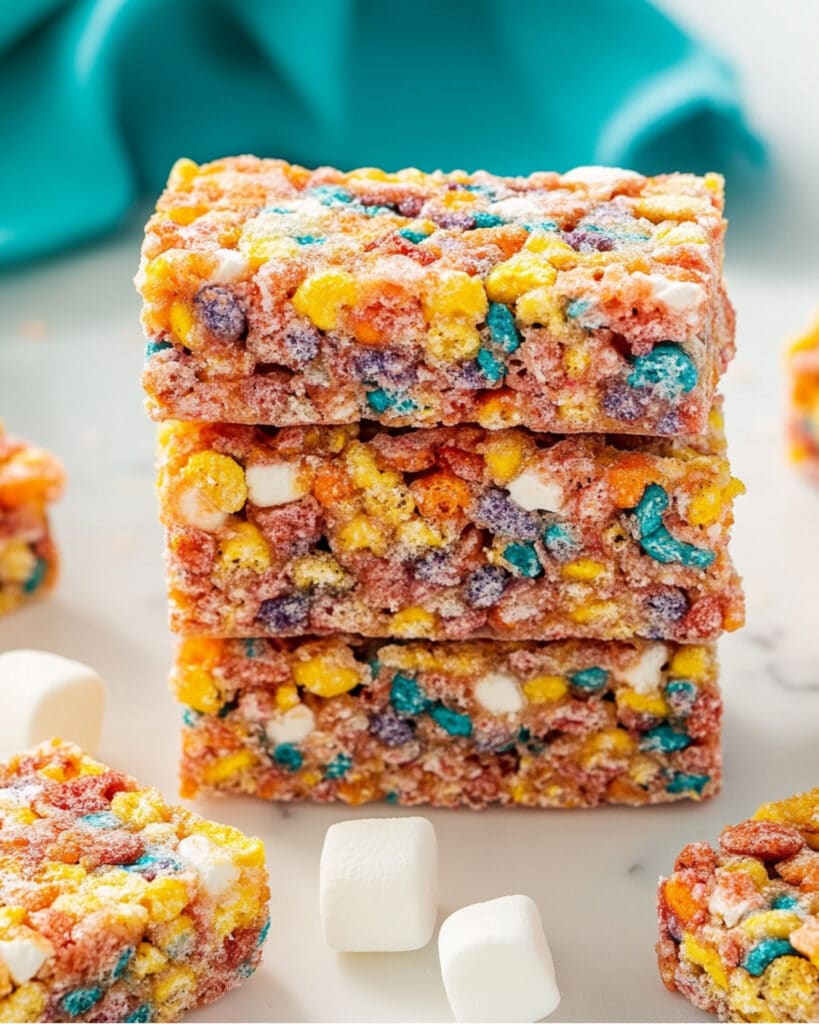 Fruity Pebbles Rice Krispie Treats Recipe