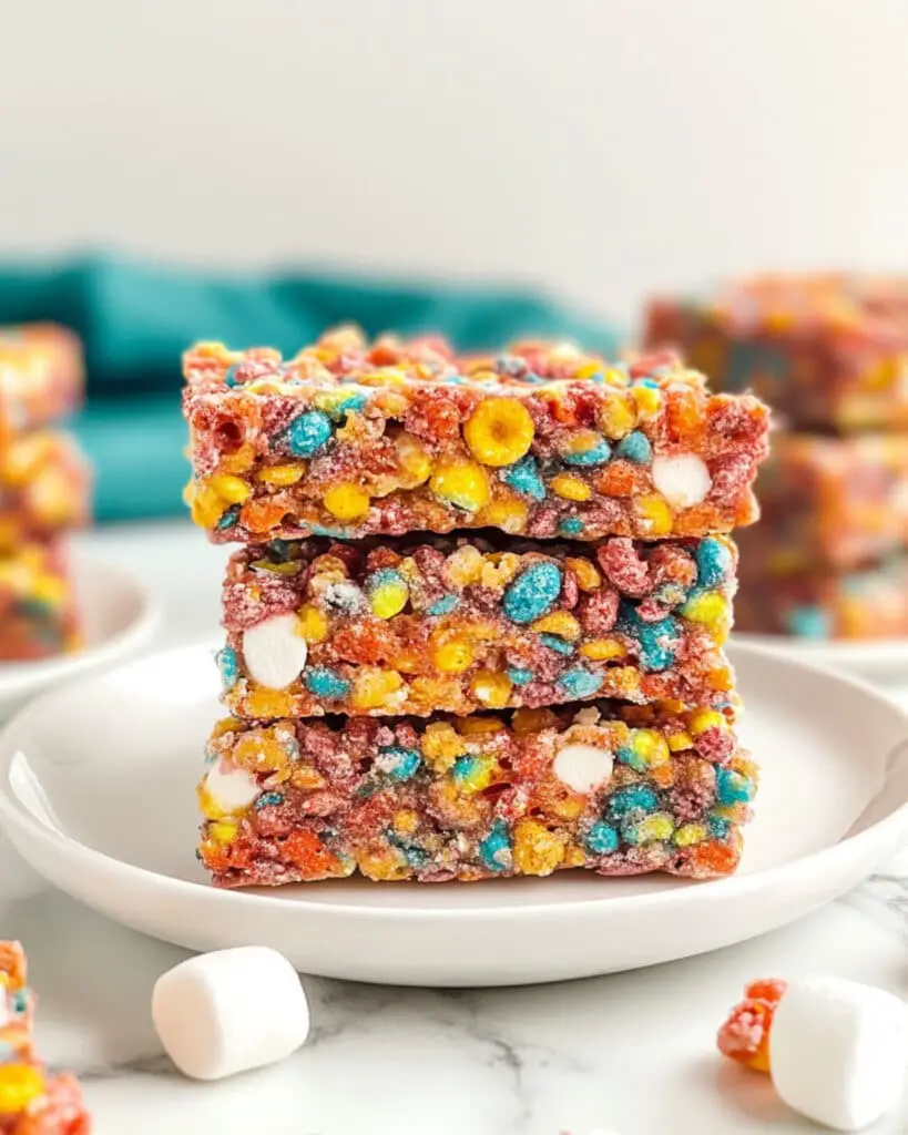 Fruity Pebbles Rice Krispie Treats