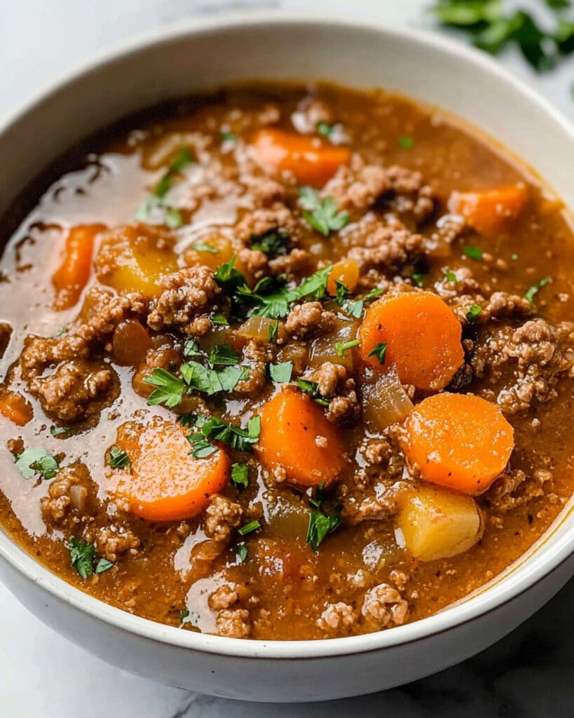 Ground Beef Stew Recipe