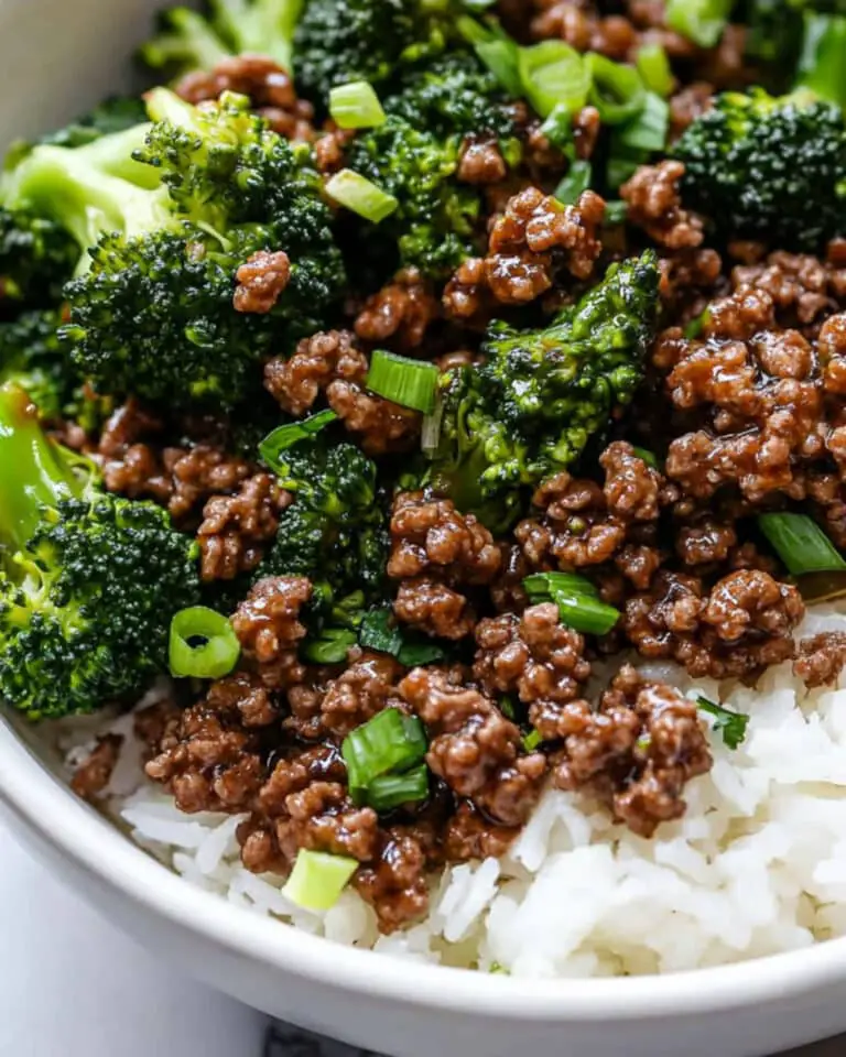 Ground Beef and Broccoli Recipe