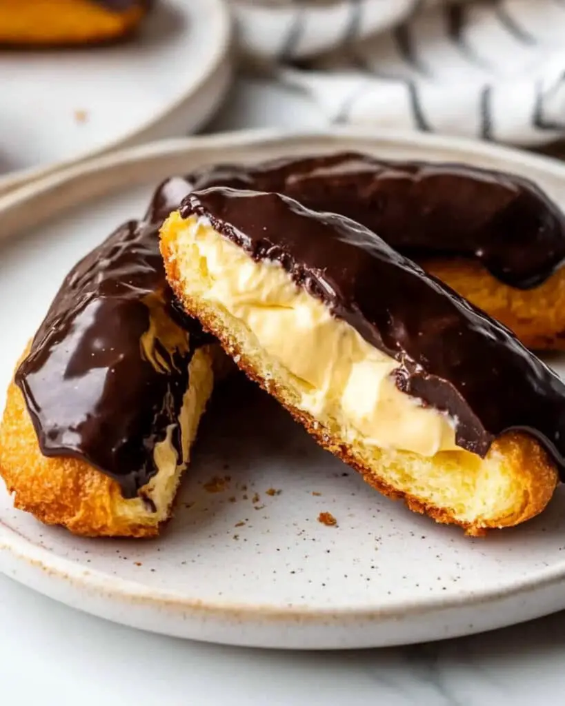 Homemade Eclairs Recipe