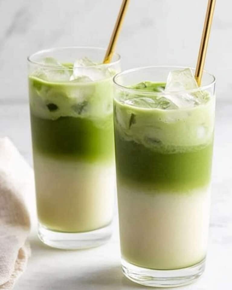 Iced Matcha Latte Recipe