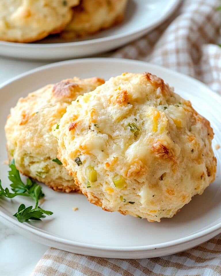 Leek and Cheese Biscuits Recipe