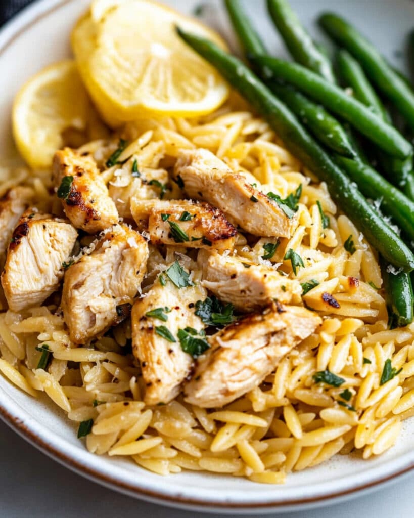 Lemon Chicken Orzo Recipe