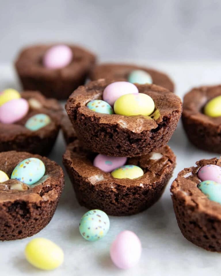 Mini Egg Brownie Bites Recipe