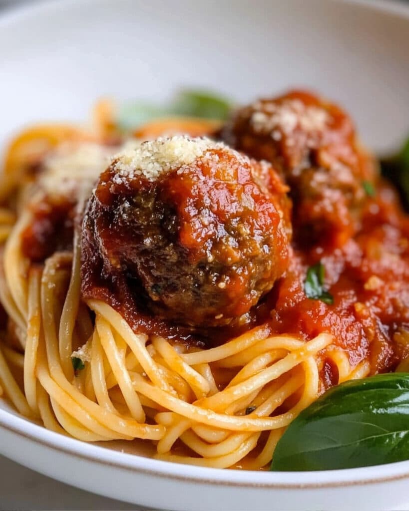 Mozzarella Stuffed Meatballs Recipe