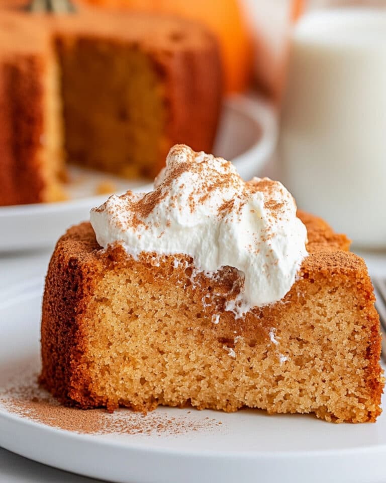 Pumpkin Angel Food Cake Recipe