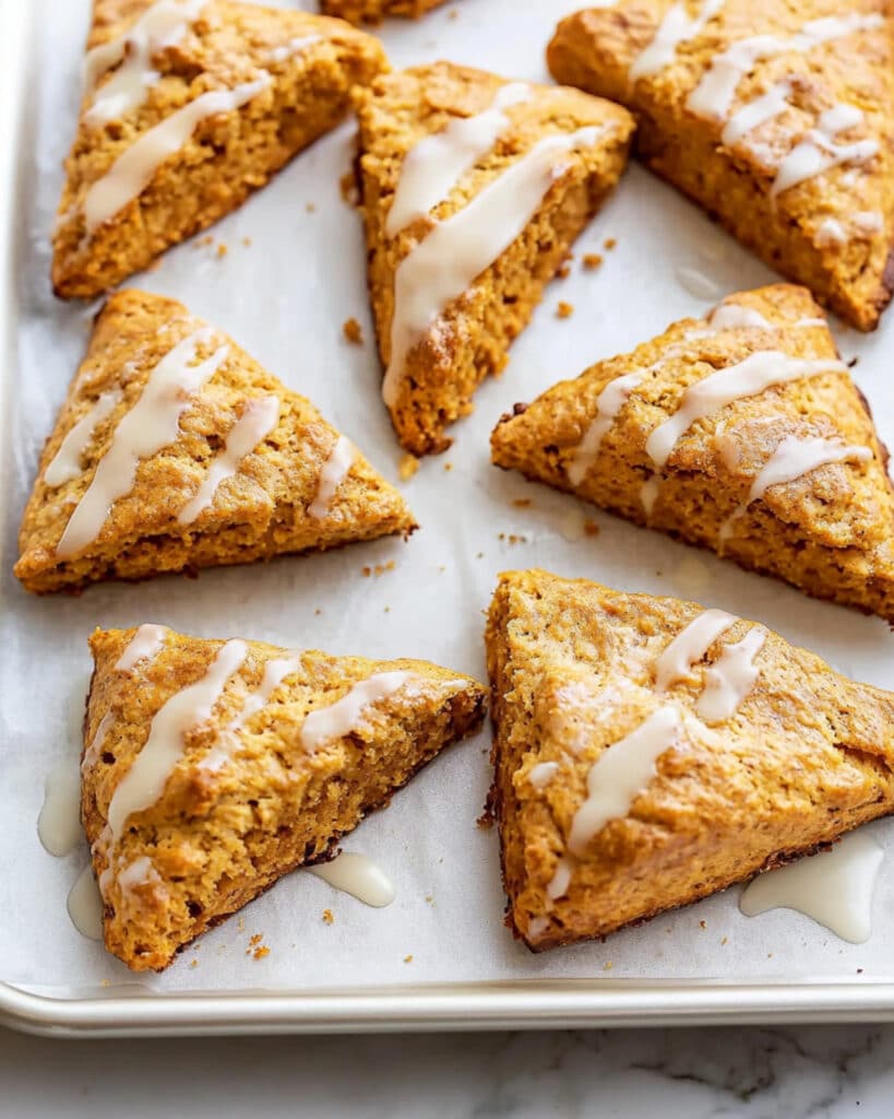 pumpkin cottage cheese scones