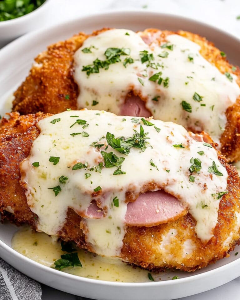 Skillet Chicken Cordon Bleu Recipe