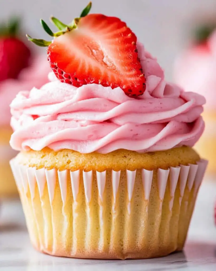 Strawberry Cupcakes Recipe