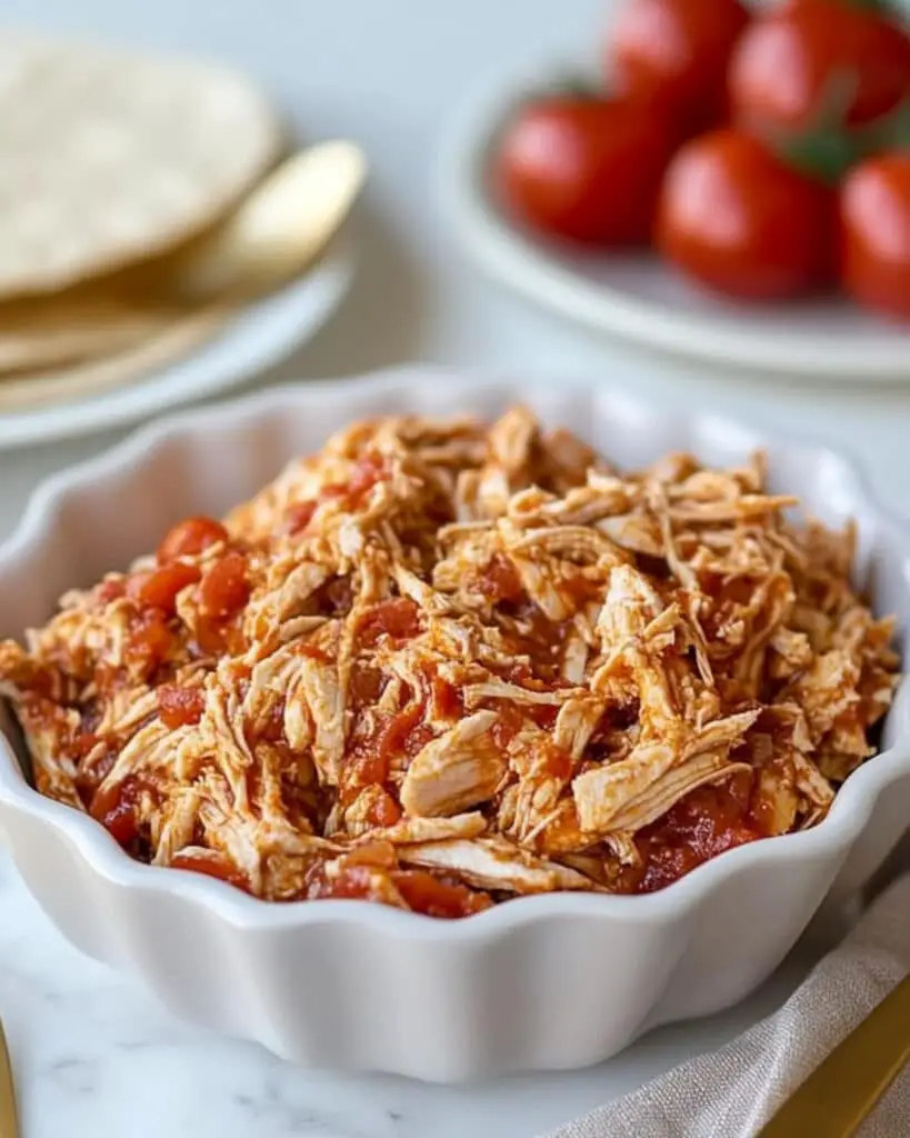 Mexican pulled chicken