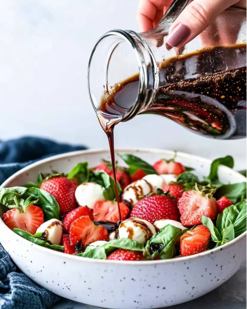 strawberry caprese salad