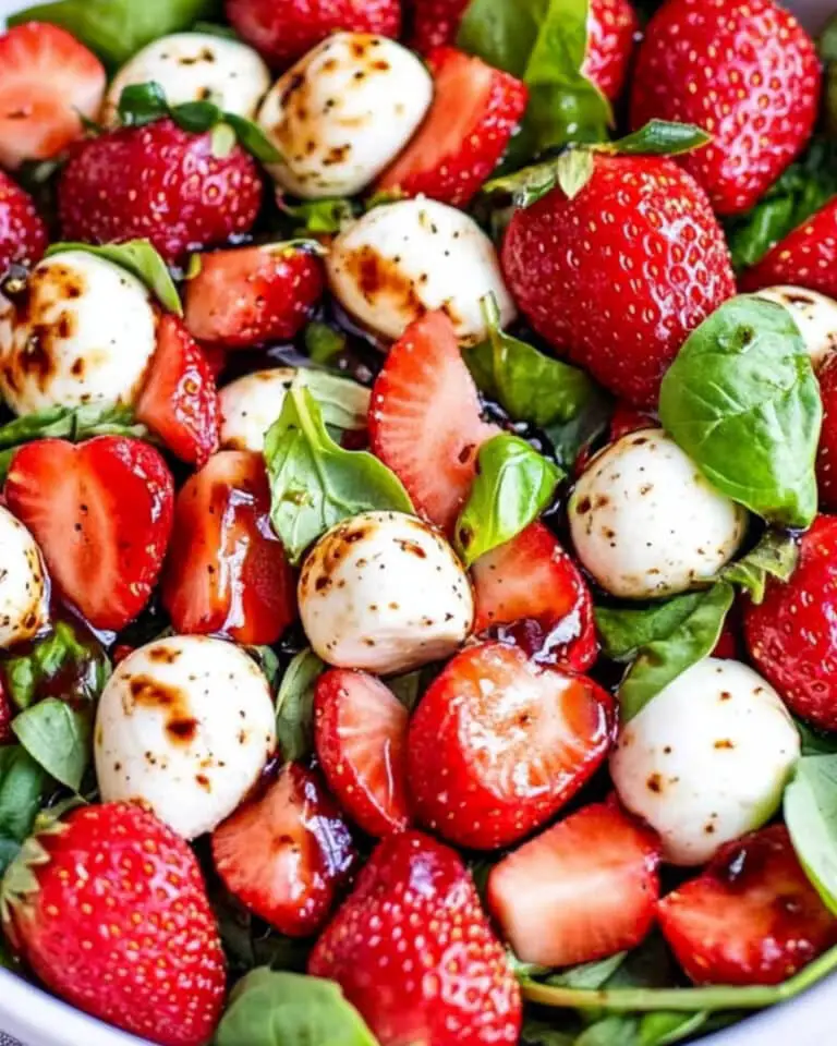Strawberry Caprese Salad Recipe