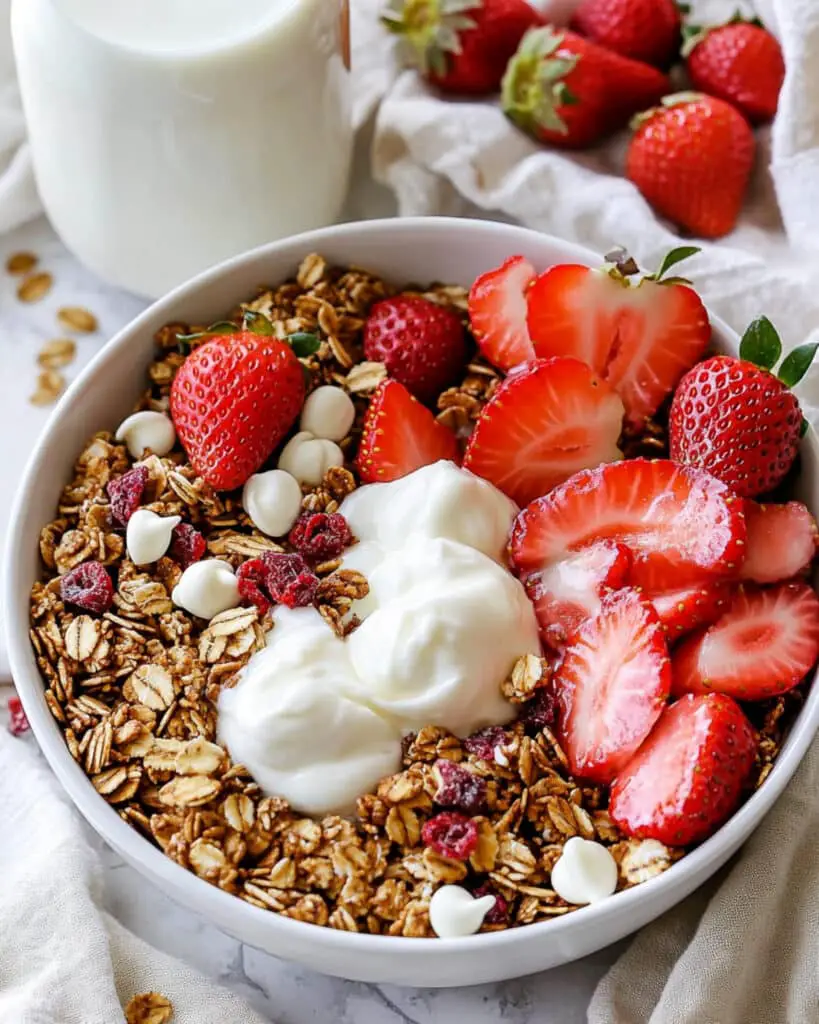 strawberry granola
