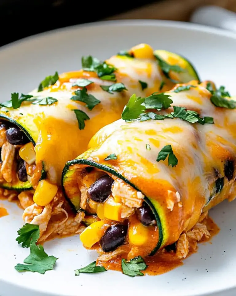 Zucchini Enchilada Roll Ups Recipe