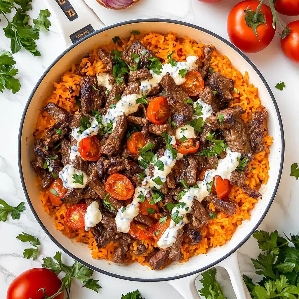 Steak & Queso Rice Recipe - Recipe Image