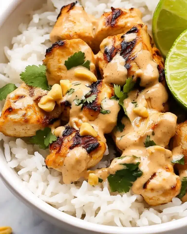 Thai Peanut Chicken Recipe