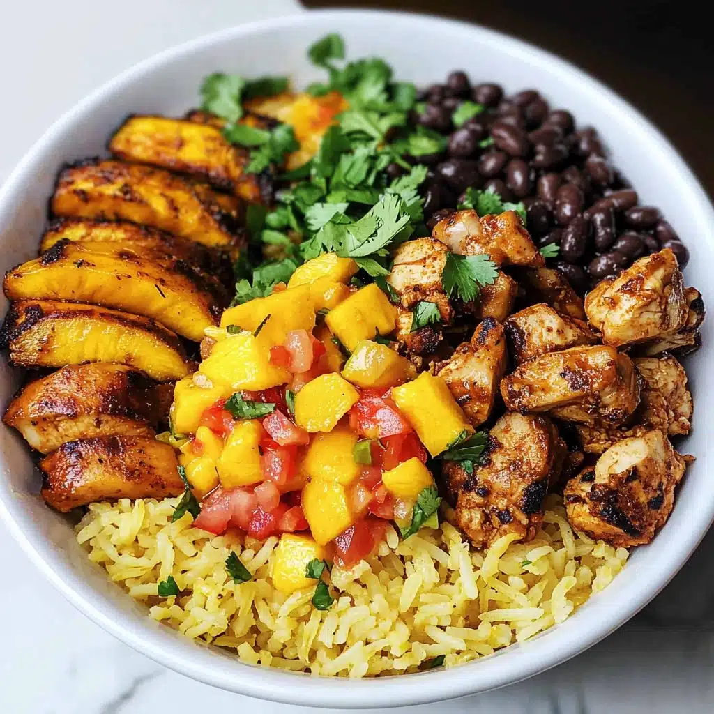 Cuban Chicken & Black Bean Rice Bowls Recipe - Recipe Image