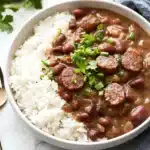 Creole Red Beans and Rice with Andouille Sausage Recipe